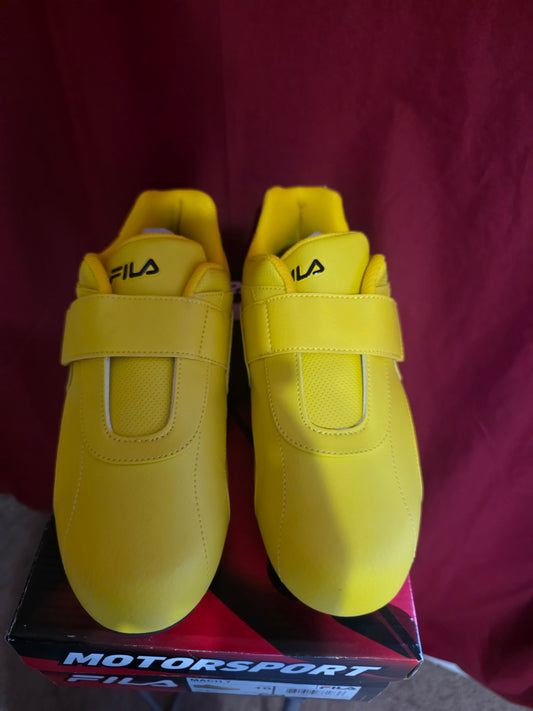 FILA Mach 7 Yellow Sneakers – Size 10