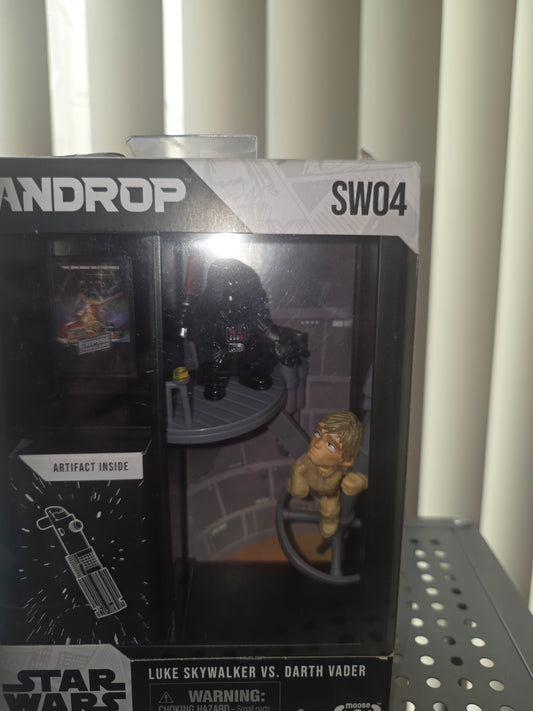 Fandrop SW04 Star Wars Luke Skywalker vs Darth Vader Figure New