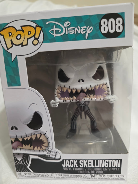 Funko Pop! Disney Jack Skellington Scary Face #808 – The Nightmare Before Christmas