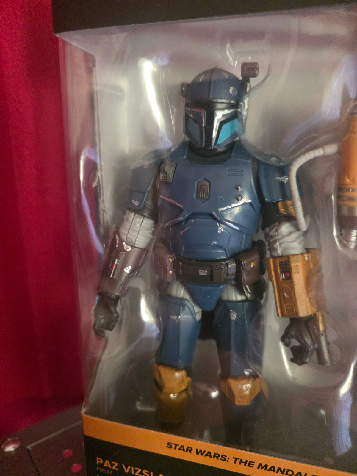 Star Wars The Black Series Paz Vizsla Action Figure Hasbro New Sealed