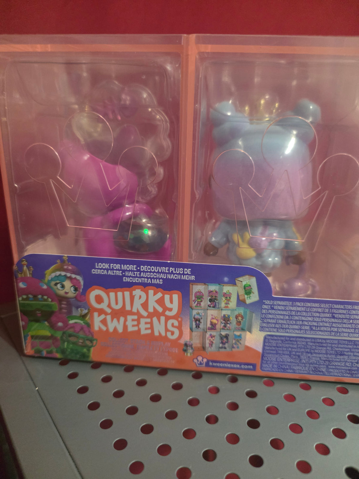 Moose XOX Kweenie Quirky Kweens Series 2 – 3 Pack Figurines New in Box