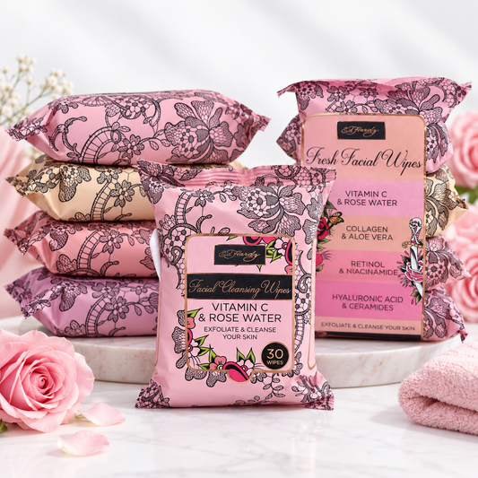 Ed Hardy Fresh Facial Wipes Variety Pack 4 Packs 30 Count Each New