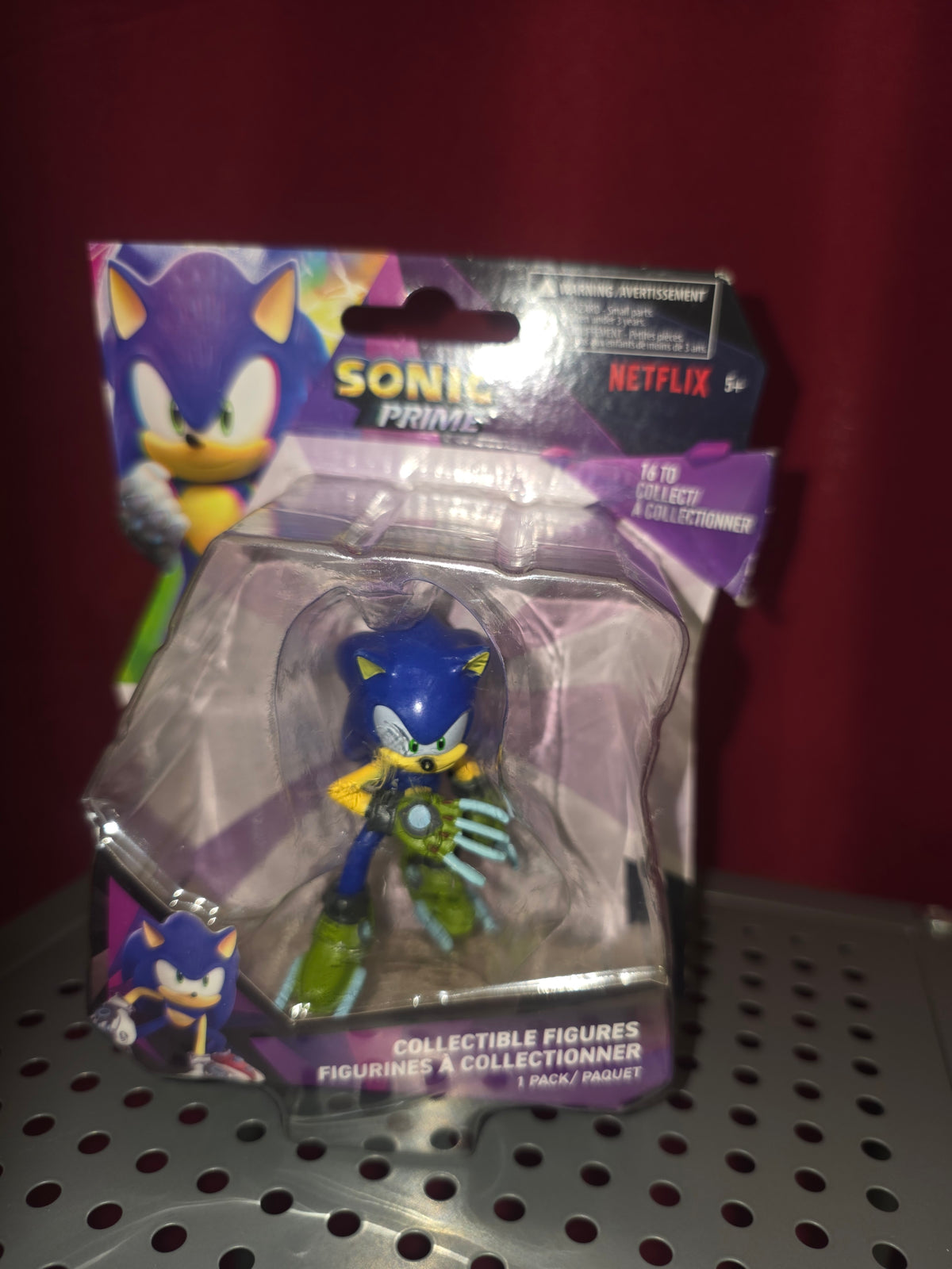 Sonic Prime Netflix Sonic Claws Collectible Figure PMI SON2010 New