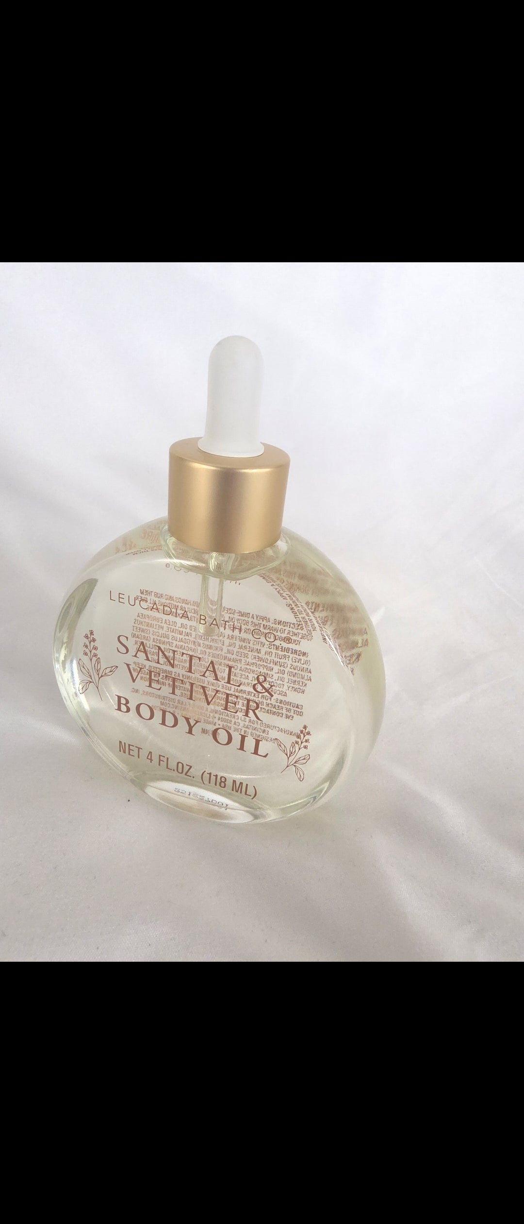 Leucadia Bath Co. Santal & Vetiver Body Oil 4 oz