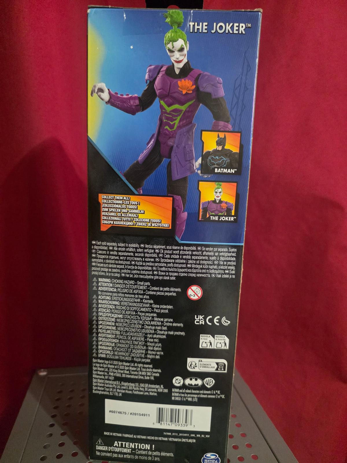 DC Comics Batman Ninja Strike The Joker Action Figure Spin Master
