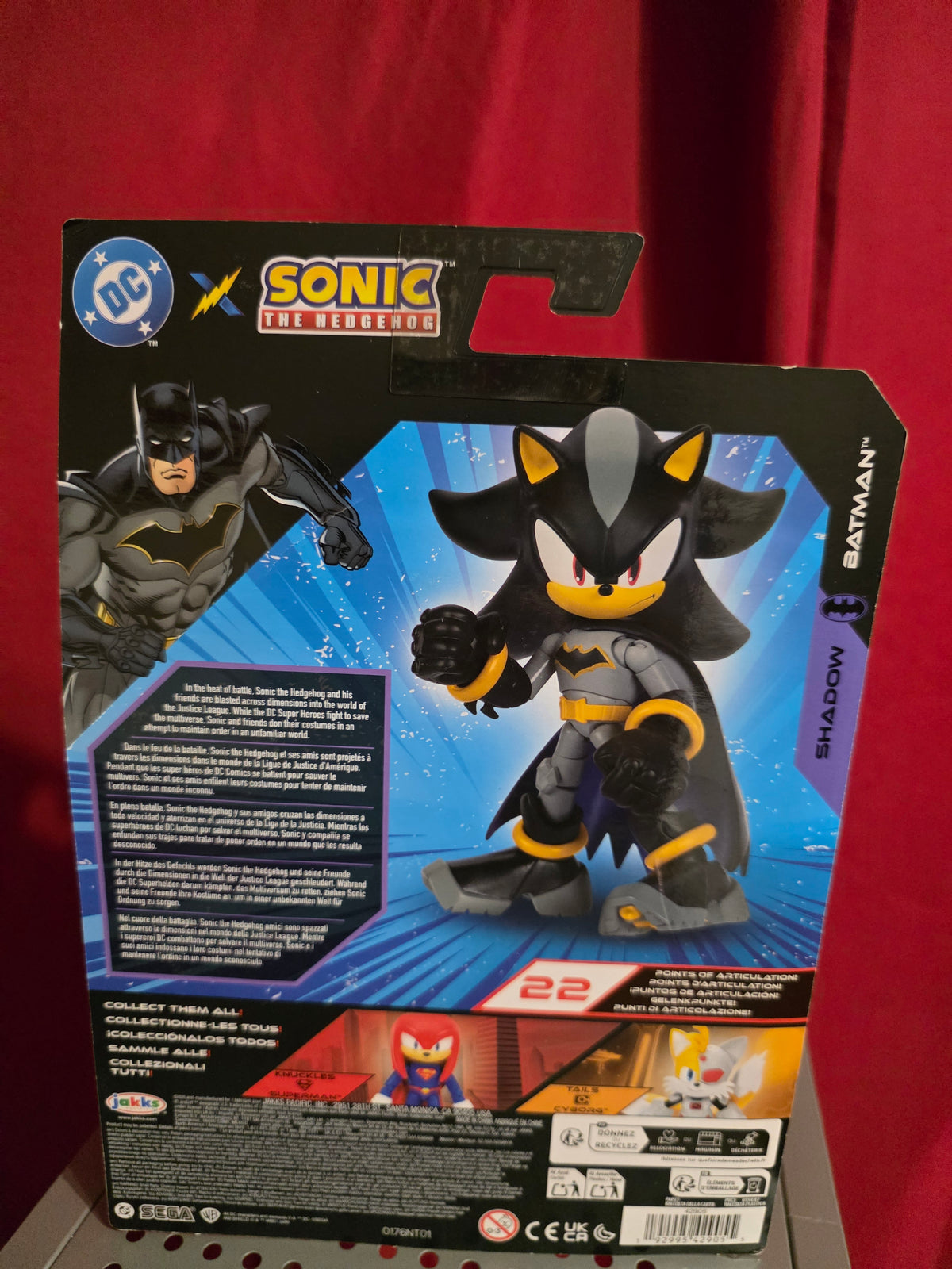 Sonic x DC Shadow Batman Action Figure – JAKKS