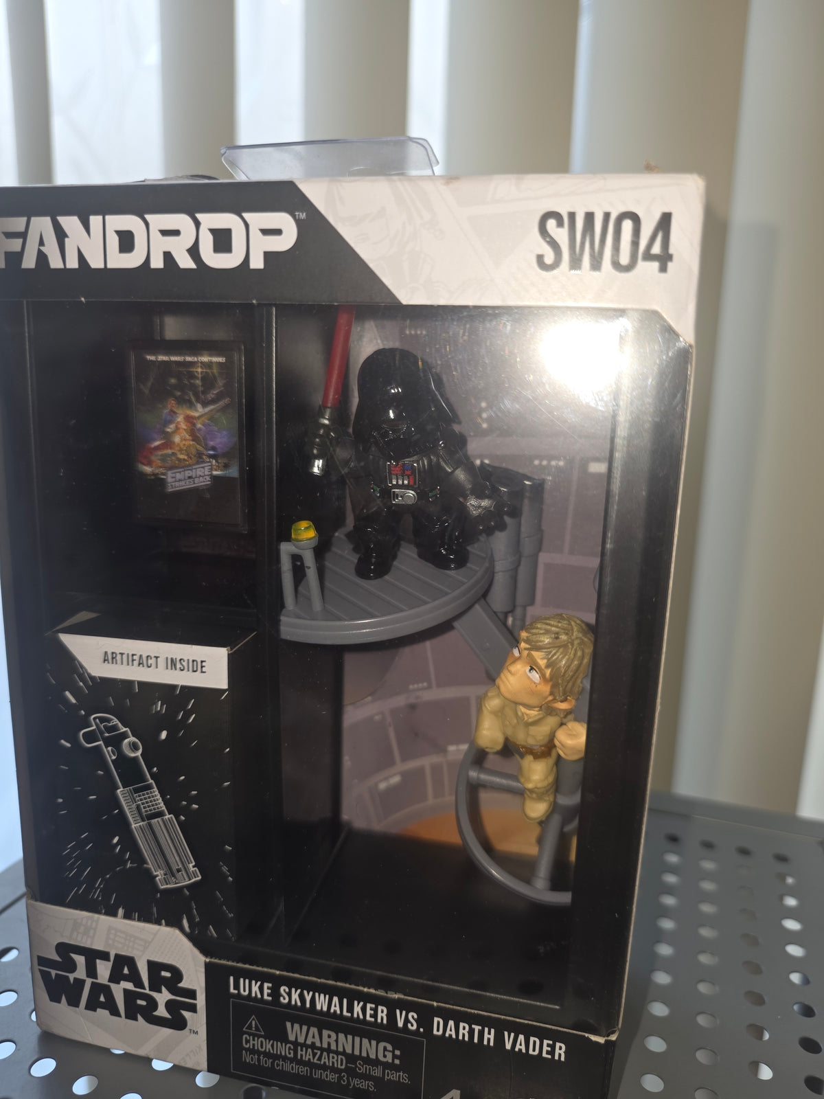 Fandrop SW04 Star Wars Luke Skywalker vs Darth Vader Figure New