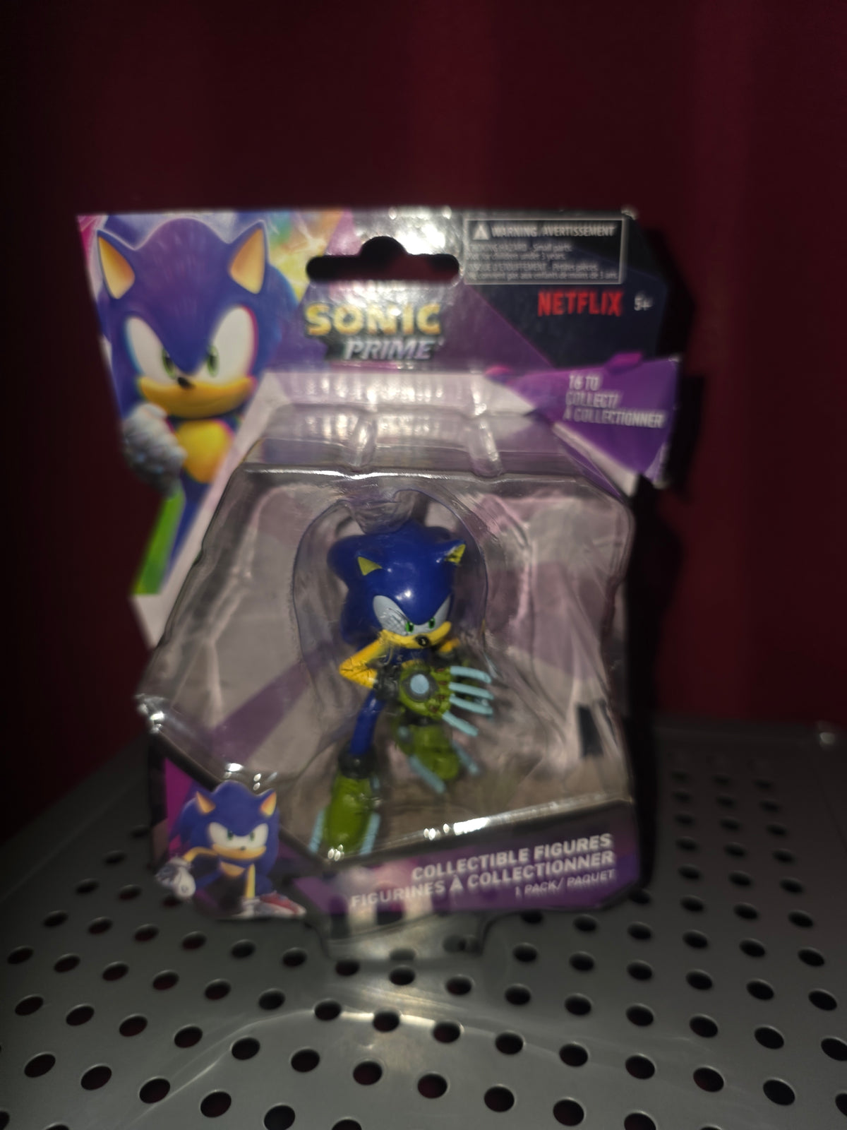 Sonic Prime Netflix Sonic Claws Collectible Figure PMI SON2010 New