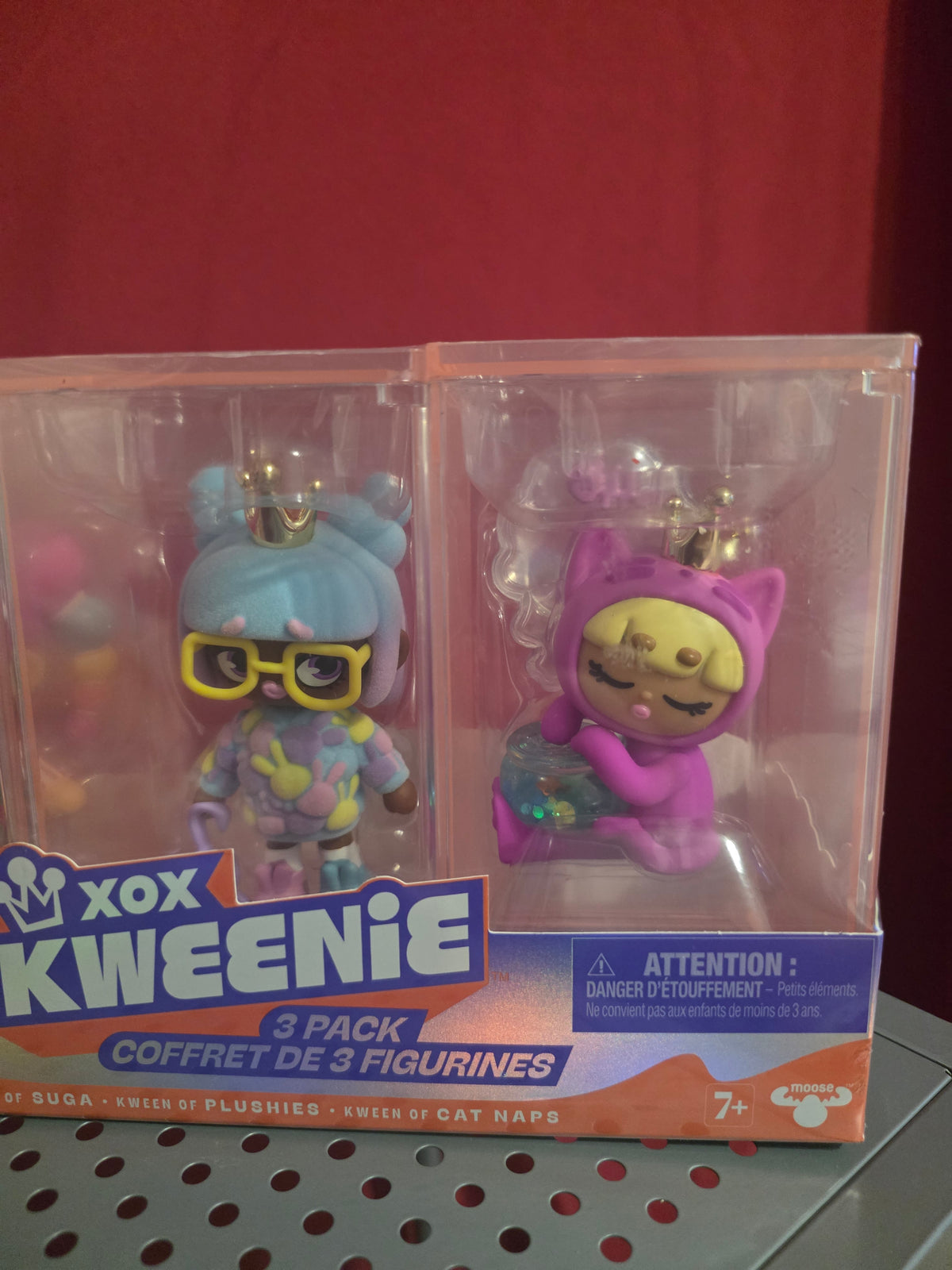 Moose XOX Kweenie Quirky Kweens Series 2 – 3 Pack Figurines New in Box
