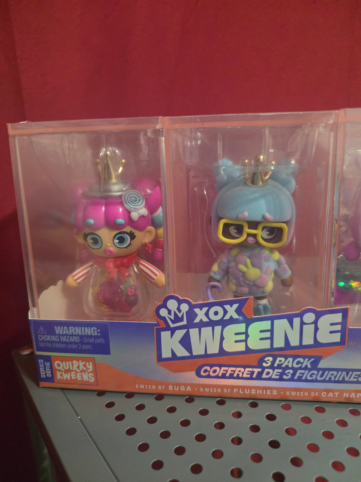 Moose XOX Kweenie Quirky Kweens Series 2 – 3 Pack Figurines New in Box