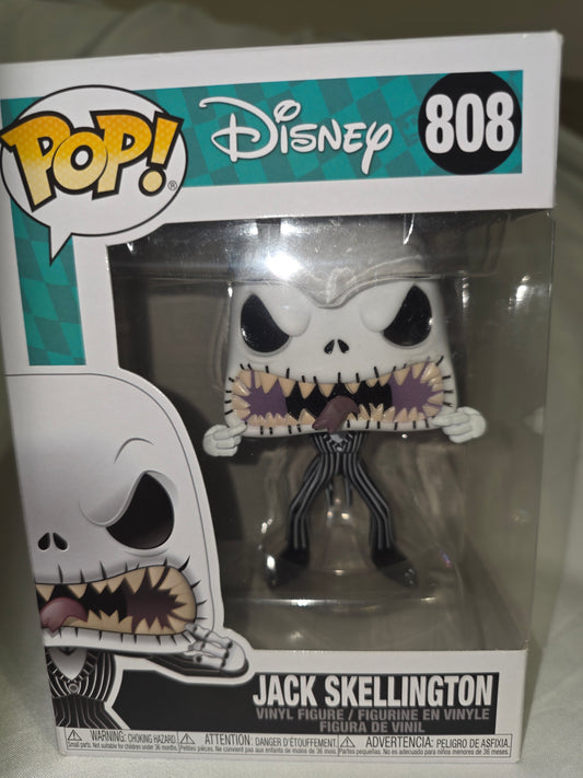 Funko Pop! Disney Jack Skellington Scary Face #808 – The Nightmare Before Christmas