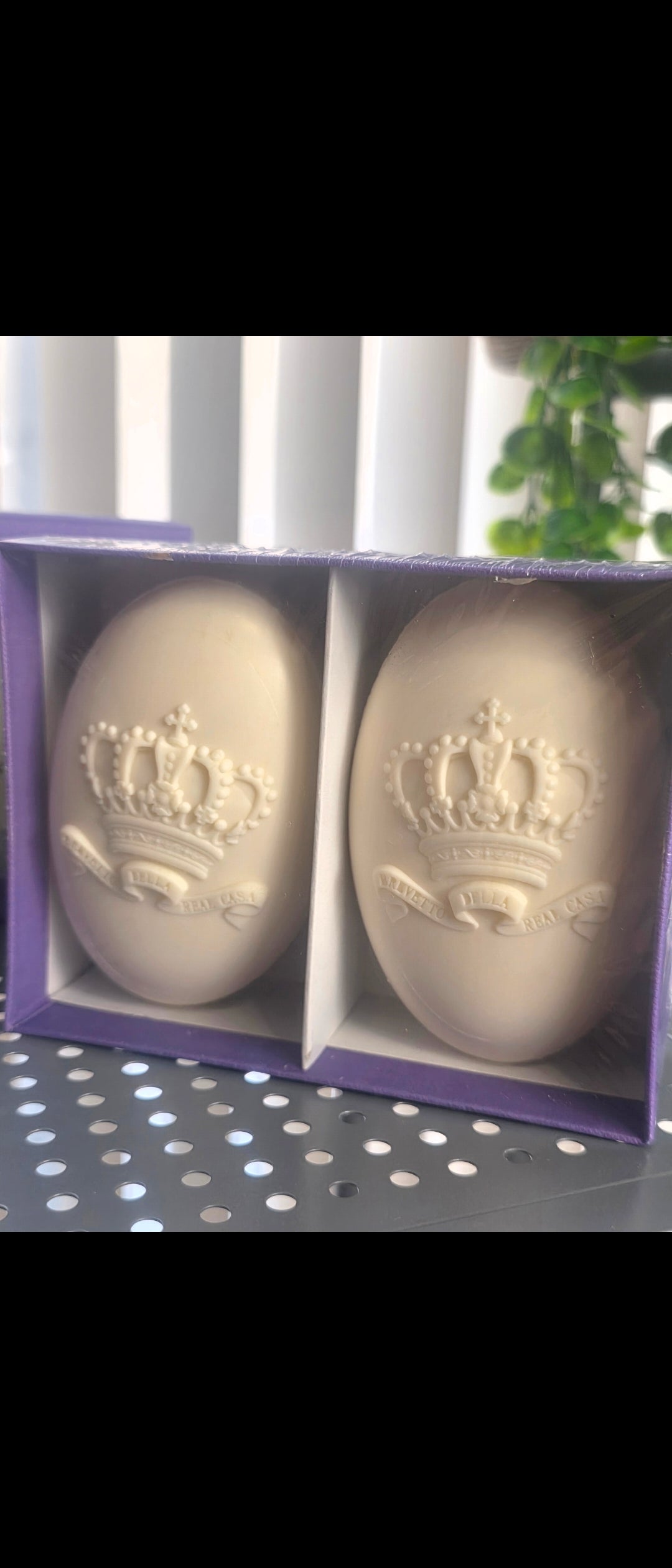 Lavender Tuscan Extra Fine Bar Soap Set – Made in Italy – 2 Luxury Soap Bars (150g Each)