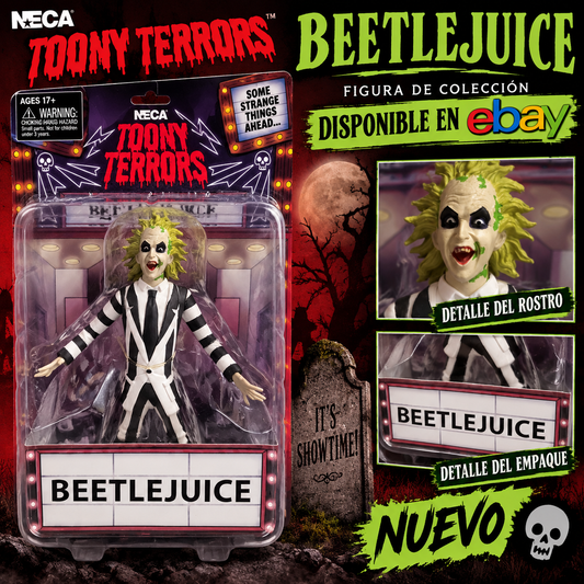 NECA Toony Terrors Beetlejuice Action Figure