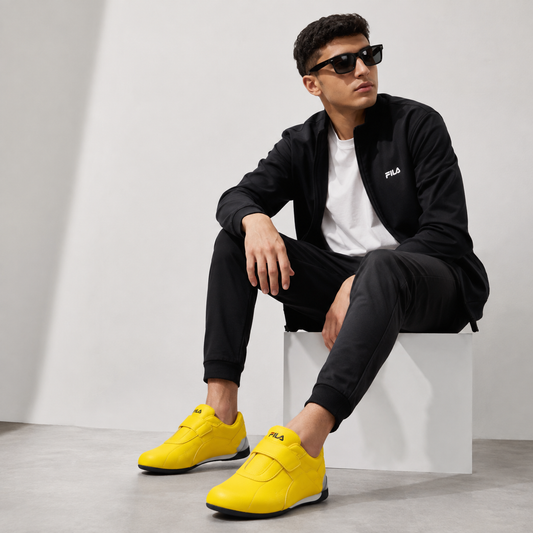 FILA Mach 7 Yellow Sneakers – Size 10